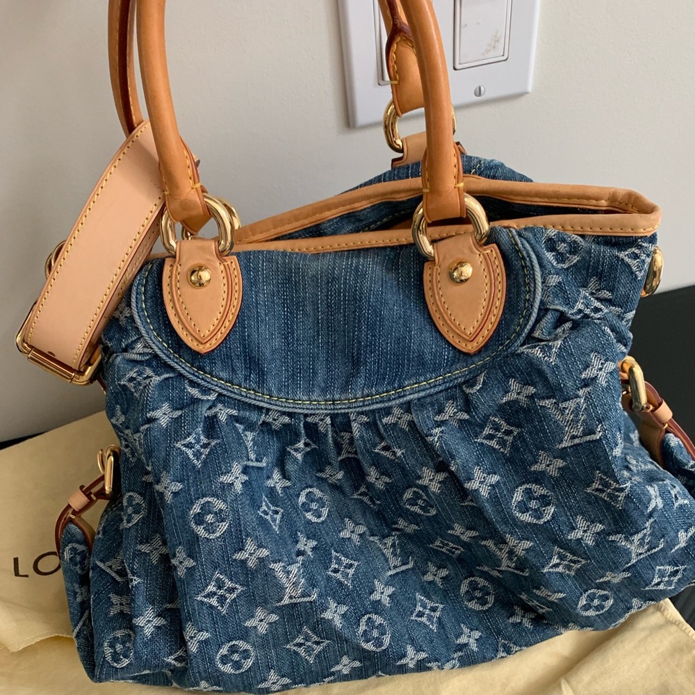 Louis Vuitton denim bag